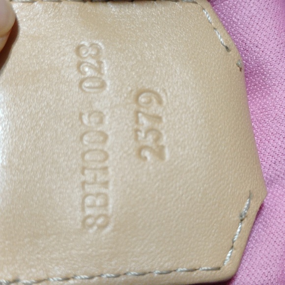 SALE! Authentic FENDI Vintage Zucchino Hand Bag Purse Canvas/Leather Pink/Red - Picture 9 of 14